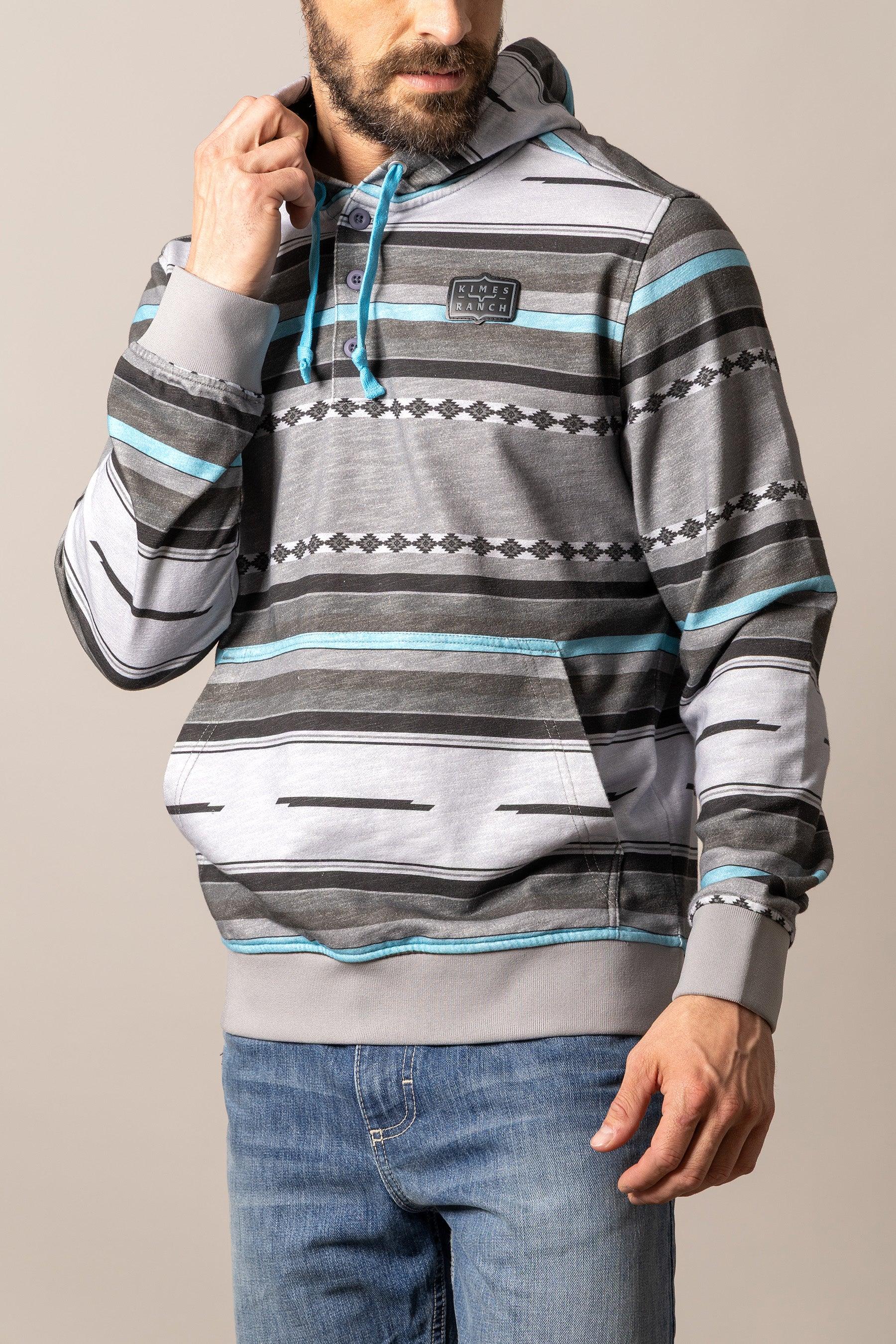 Cantura-Grey-Printed-Hooded-Sweatshirt-1.jpg