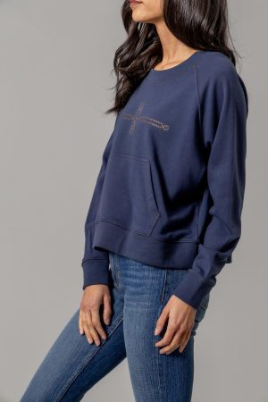 Gracie Cropped Crewneck