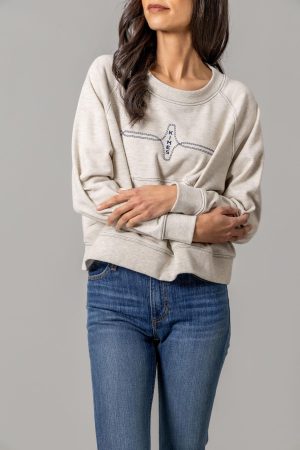 Gracie Cropped Crewneck