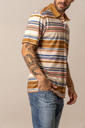 Mackin Stripe Polo