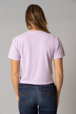 Ladies Scenery Crop Tee