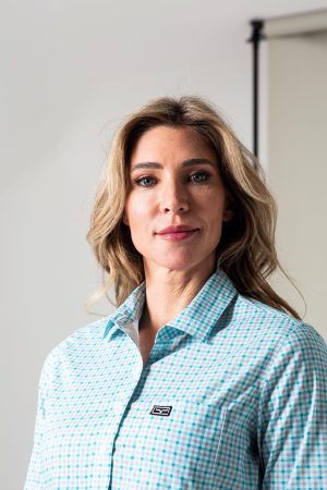 Ladies Tucco Mini Check Top