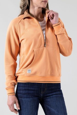 Mabeline Cropped Qz Sweatshirt